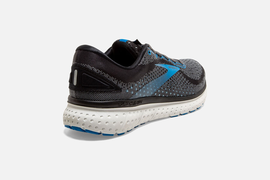 Brooks Glycerin 18 Road Loopschoenen Heren - Zwart/Blauw - 792360KTC